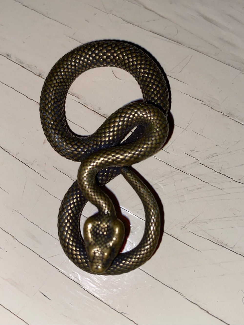 Vintage Brass Snake